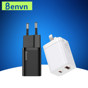 Củ sạc nhanh Baseus Super Si Pro Quick Charger C+U 30W