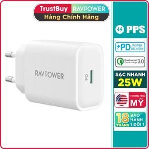 Củ sạc nhanh RAVPower RP-PC156 25W PD3.0