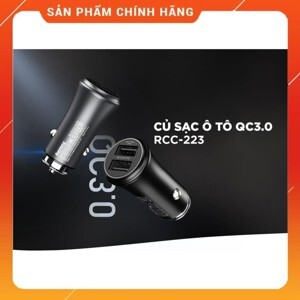 Củ sạc nhanh trên ô tô Remax RCC-223