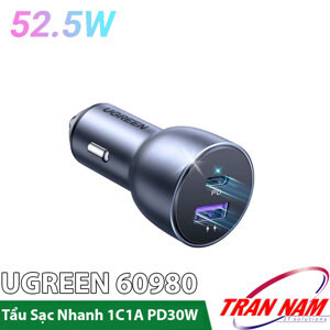 Củ sạc nhanh Ugreen 60980 36w