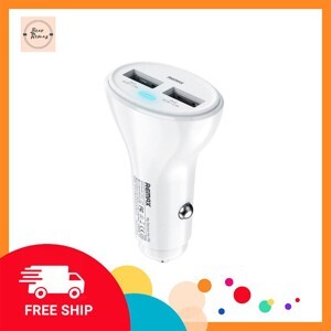 Củ sạc ô tô 2USB Remax RCC 224