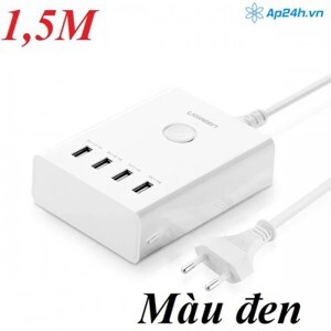 Củ sạc USB 3.0 chia 4 cổng Ugreen 20375