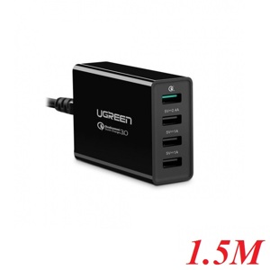 Củ sạc USB 3.0 chia 4 cổng Ugreen 20375