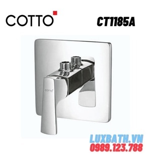 Củ sen tắm âm tường Cotto CT1185A