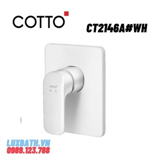 Củ sen tắm Cotto CT2146A#WH