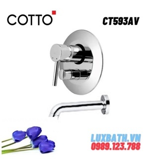 Củ sen tắm nóng lạnh Cotto Anthony CT593AV