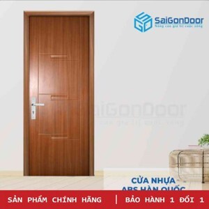 Cửa nhựa giả gỗ ABS Hàn Quốc KOS 111