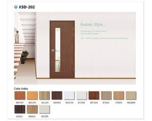 Cửa nhựa giả gỗ ABS Hàn Quốc KOS 202