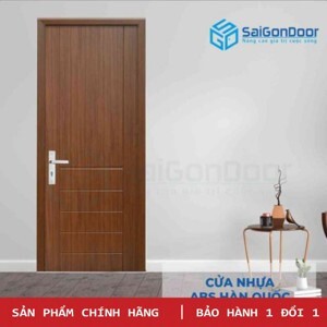 Cửa nhựa giả gỗ ABS Hàn Quốc KOS 105