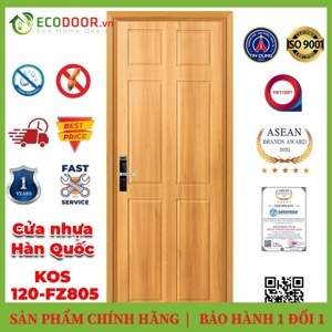 Cửa nhựa giả gỗ ABS Hàn Quốc KOS 120