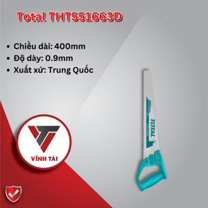 Cưa tay lá liễu Total THT551663D 16″ (400mm)