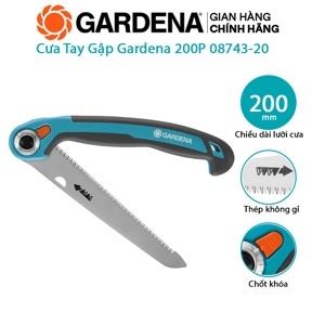 Cưa tay lưỡi gập 200mm Gardena 08743-20