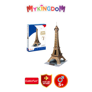 Bộ xếp hình 3D tháp Eiffel Cubic Fun C044H