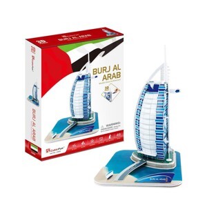 Bộ xếp hình 3D khách sạn Burjal Arab Cubic Fun C065H