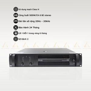 Cục đẩy 2 kênh Dbacoustic B2500