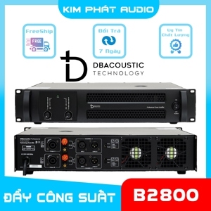 Cục đẩy 2 kênh Dbacoustic B2800