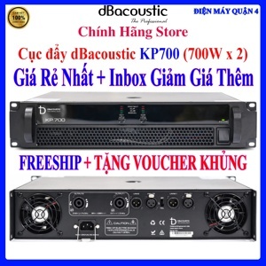 Cục đẩy 2 kênh Dbacoustic KP700