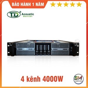 Cục đẩy 4 kênh TD Acoustic MA41000