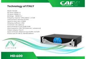 Cục đẩy CAF HD 600