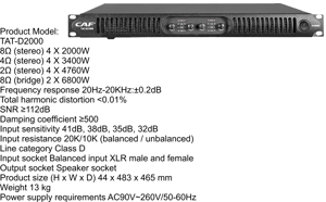 Cục đẩy CAF TAT D2000