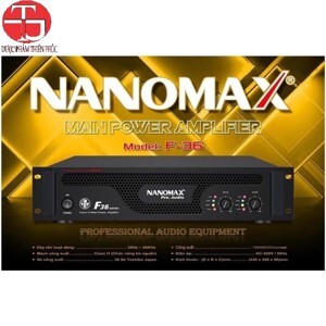 Cục đẩy cao cấp Nanomax F36