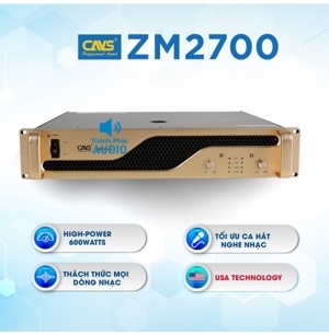 Cục Đẩy Công Suất CAVS ZM-2700 Gold