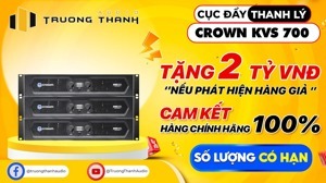 Cục đẩy công suất Crown KVS 700 (KVS700)