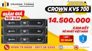 Cục đẩy công suất Crown KVS 700 (KVS700)