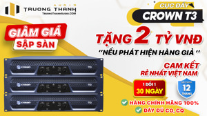 Cục đẩy công suất Crown T3