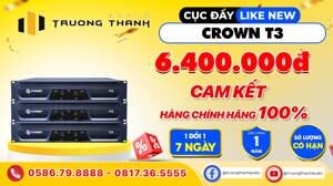 Cục đẩy công suất Crown T3