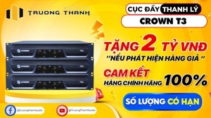Cục đẩy công suất Crown T3