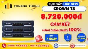 Cục đẩy công suất Crown T5