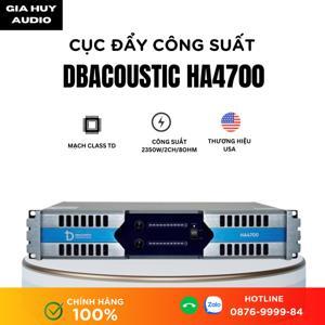Cục đẩy công suất DBAcoustic D2.45 - HA4700