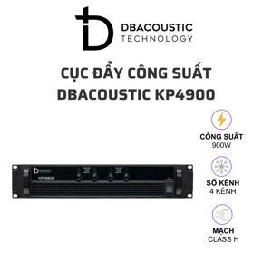 Cục đẩy công suất DBacoustic KP4900