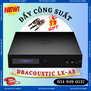 Cục đẩy công suất DBacoustic LX-A3