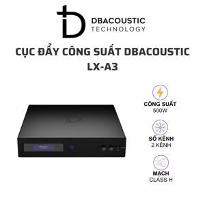 Cục đẩy công suất DBacoustic LX-A3