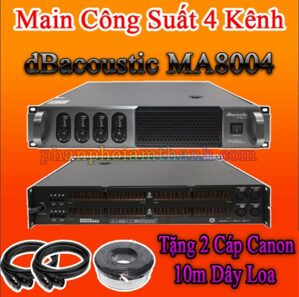 Cục đẩy công suất dBacoustic MA8004