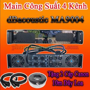 Cục đẩy công suất dBacoustic MA9004