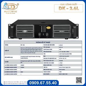 Cục đẩy công suất TD Acoustic DK 2.6L