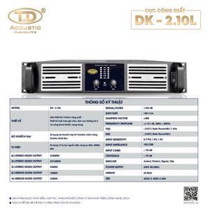 Cục đẩy công suất TD Acoustic DK 2.10L