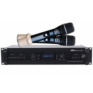 Cục đẩy liền vang kèm micro không dây BKsound DP8000