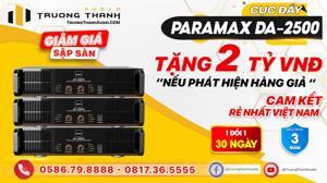 Cục đẩy PARAMAX PLATINUM DA-2500