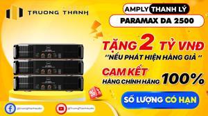 Cục đẩy PARAMAX PLATINUM DA-2500