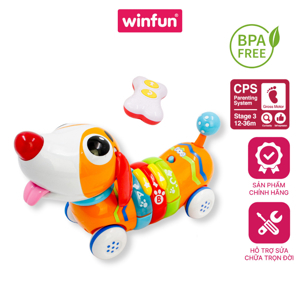 Cún con cầu vồng điều khiển từ xa Winfun 1142