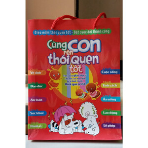 Cùng con rèn thói quen tốt - Túi 10 cuốn