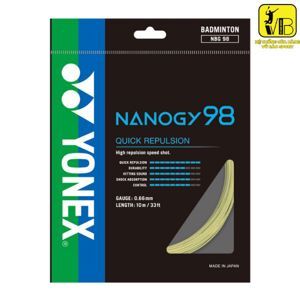 Cước đan vợt cầu lông Yonex Nanogy 98