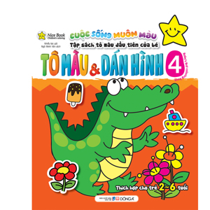 Cuộc Sống Muôn Màu - Tô Màu & Dán Hình (Tập 4)