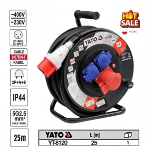 Cuộn dây điện rulo Yato YT-8120