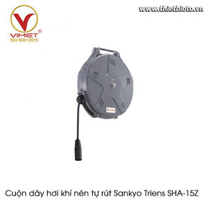 Cuộn dây hơi khí nén tự rút Sankyo Triens SHA-15Z