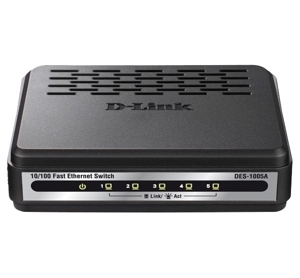 Switch D-Link DES-1005A 10/100Mbps - 5 Port